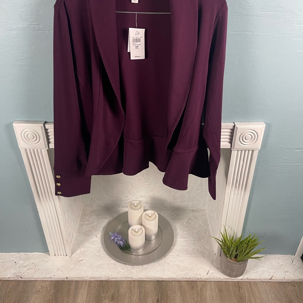 J. Jill Women's Plum Blazer